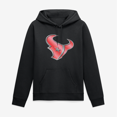 Houston Texans Big & Tall Forged Mascot Hoodie - Black