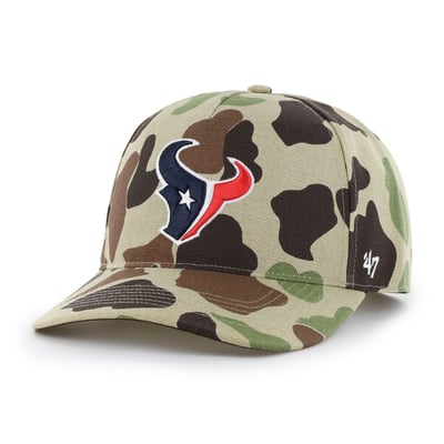 Houston Texans Carhartt x '47 Hitch Adjustable Hat - Duck Camo