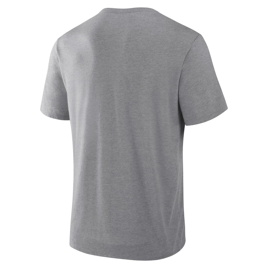 Houston Texans Fanatics First Down Tribute Tri-Blend T-Shirt - Heather Gray
