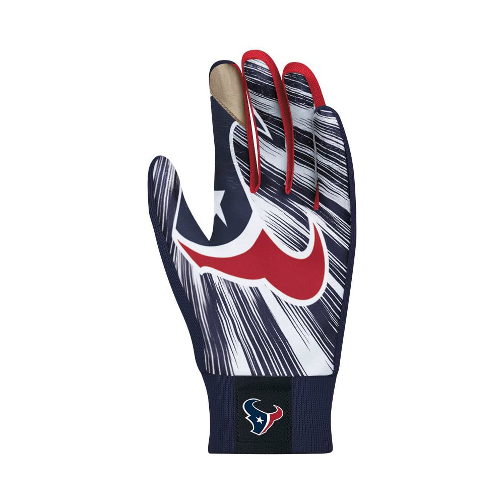 Mens Houston Texans Nike Stadium Fan Gloves