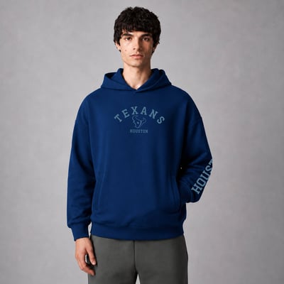  Houston Texans Levelwear Luxe Zone Pullover Hoodie - Navy