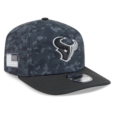 Houston Texans New Era 2026 Salute To Service 19TWENTY Adjustable Hat - Black