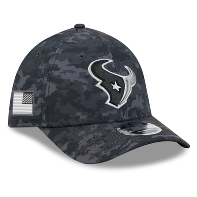 Houston Texans New Era 2026 Salute To Service 39THIRTY M-Crown Stretch Hat - Black