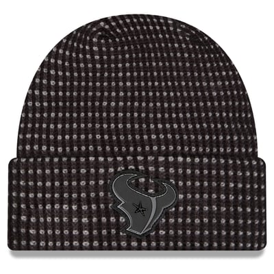 Houston Texans New Era 2026 Sideline Cold Weather  Cuffed Knit Hat - Black