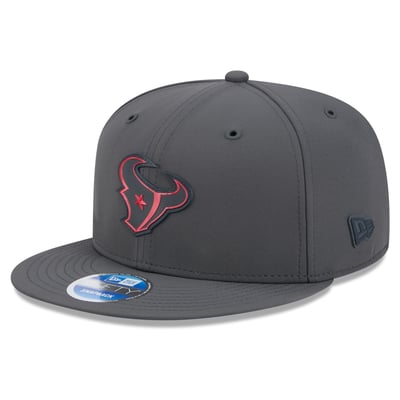 Houston Texans New Era 2026 Sideline Cold Weather  9FIFTY Snapback Hat - Charcoal