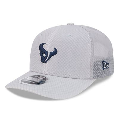 Houston Texans New Era Jock 9SEVENTY Adjustable Hat - Gray