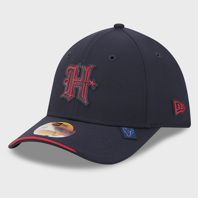 Houston Texans New Era 2026 Sideline H-Town 39THIRTY M-Crown Flex Hat - Navy