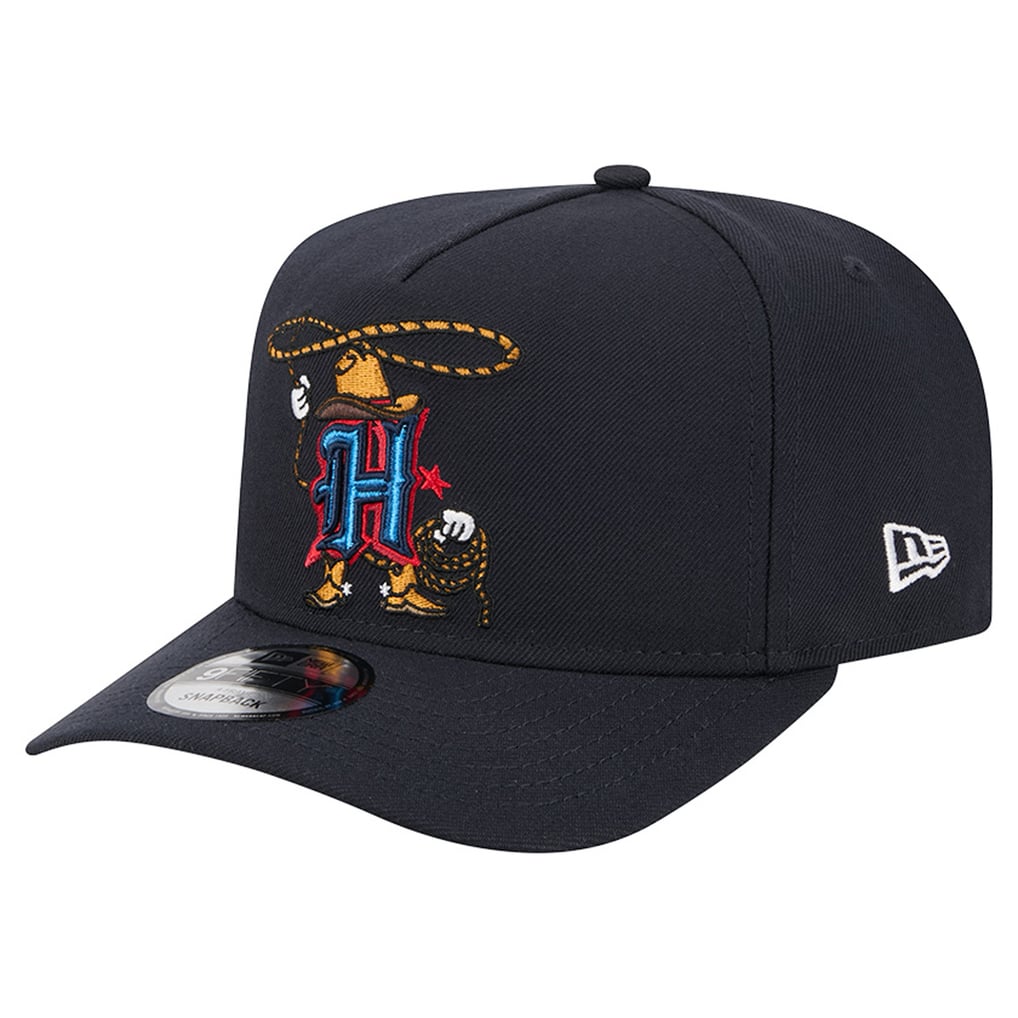 Houston Texans New Era Cartoon A-Frame 9FIFTY Snapback - Navy