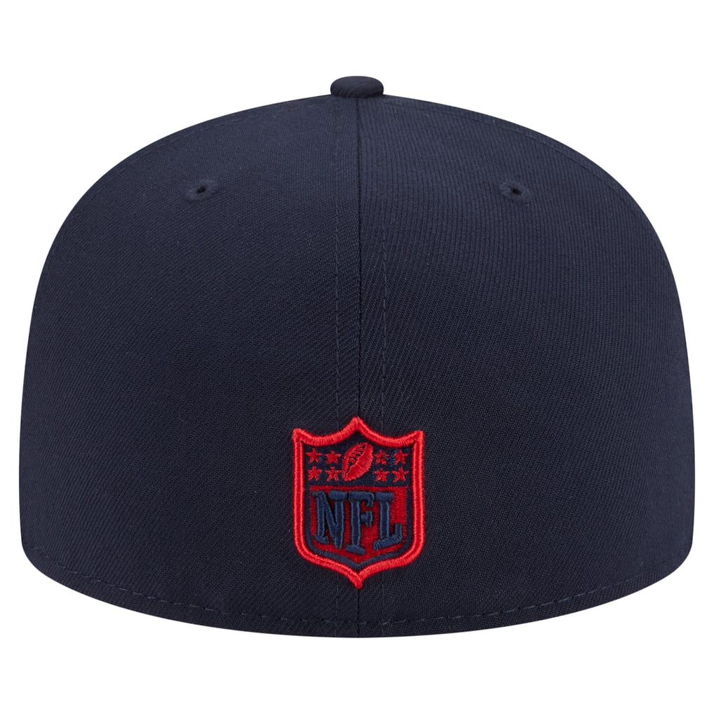 Houston Texans New Era  Oversized 59FIFTY Fitted Hat - Navy