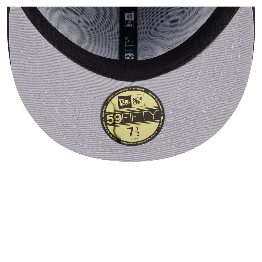 Houston Texans New Era  Oversized 59FIFTY Fitted Hat - Navy