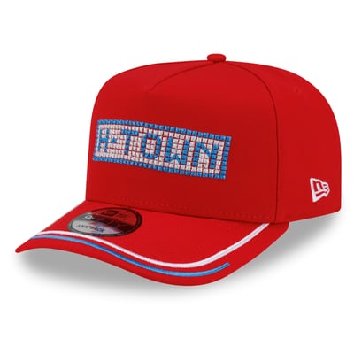 Houston Texans New Era 2026 Rivalries Collection Fan Pack A-Frame 9FIFTY Snapback Hat - Red