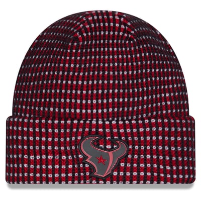 Houston Texans New Era 2026 Sideline Cold Weather  Cuffed Knit Hat - Red