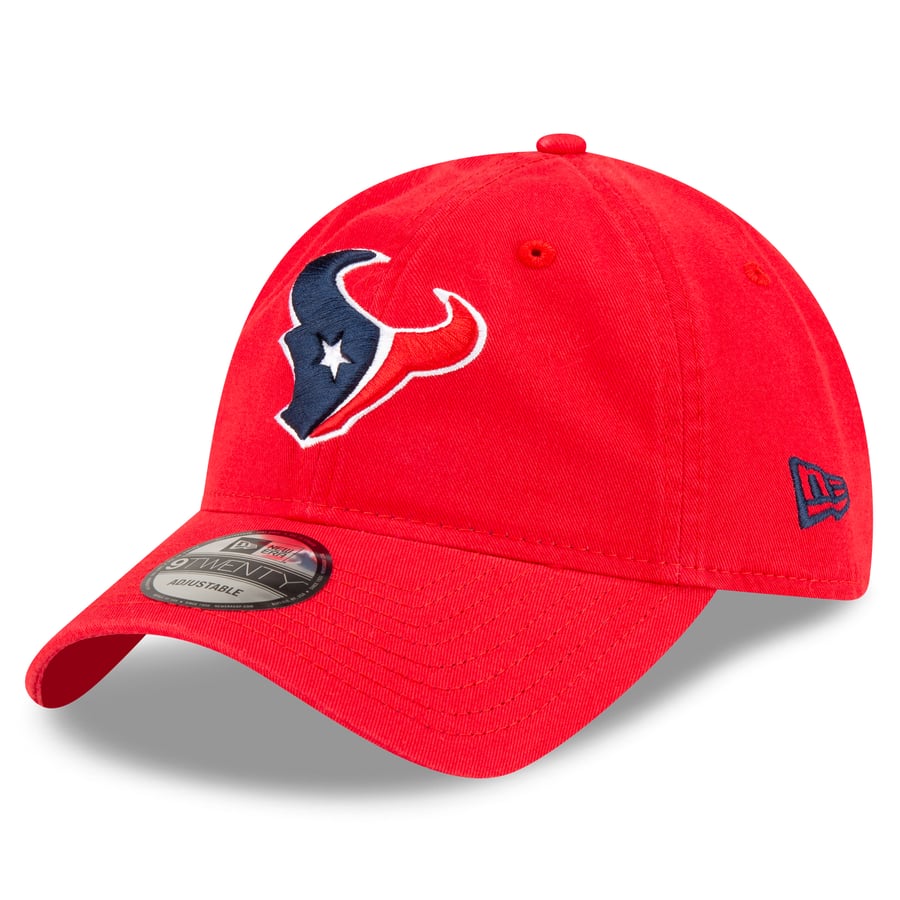 Texans Rivals Hats Houston Texans New Era Core Classic 9TWENTY Adjustable Hat - Red