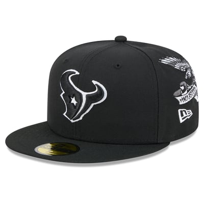 Houston Texans New Era x BJ Betts 2026 Salute To Service Lifestyle 59FIFTY Fitted Hat - Black