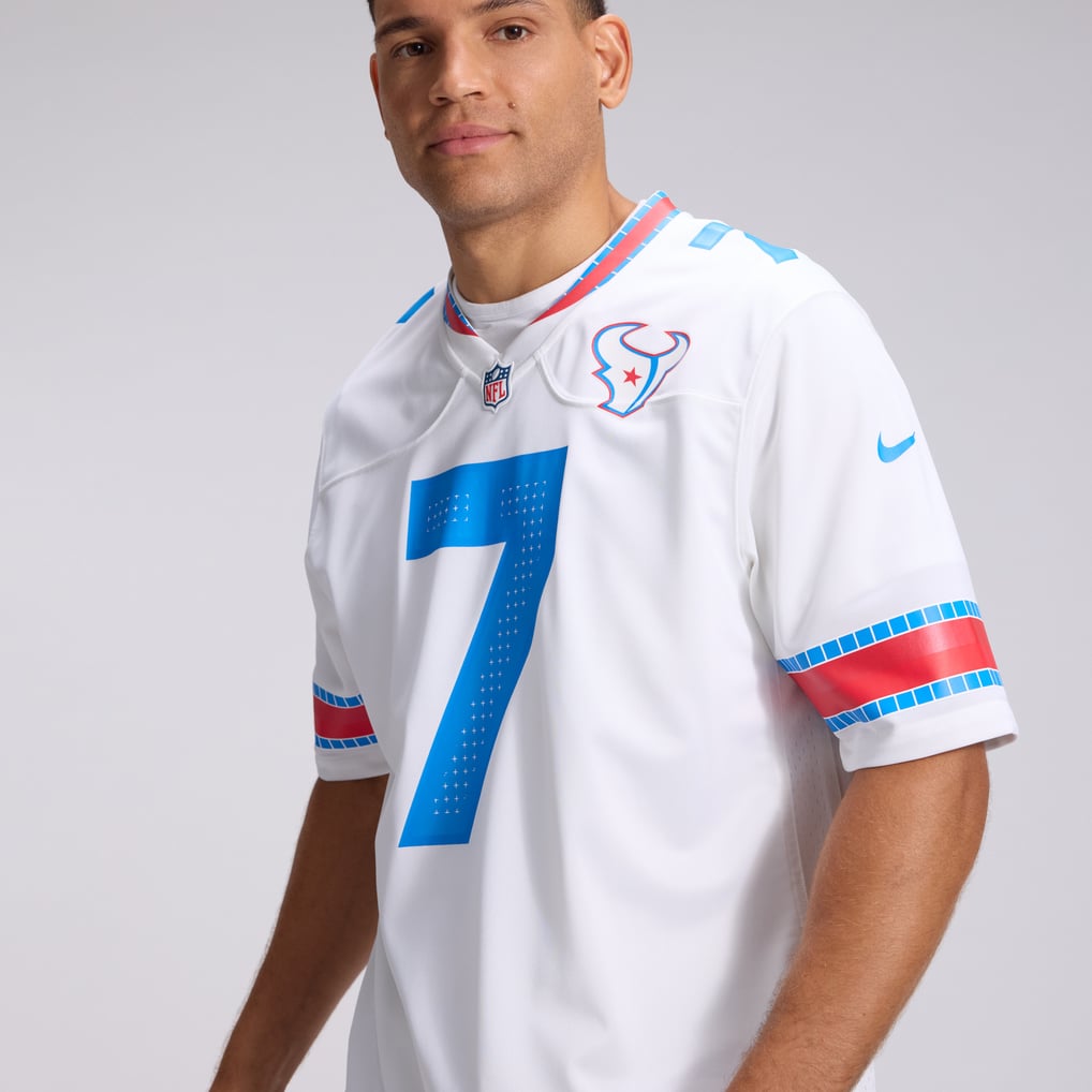 Men's Houston Texans C.J. Stroud Nike White 2026 Rivalries Collection ...
