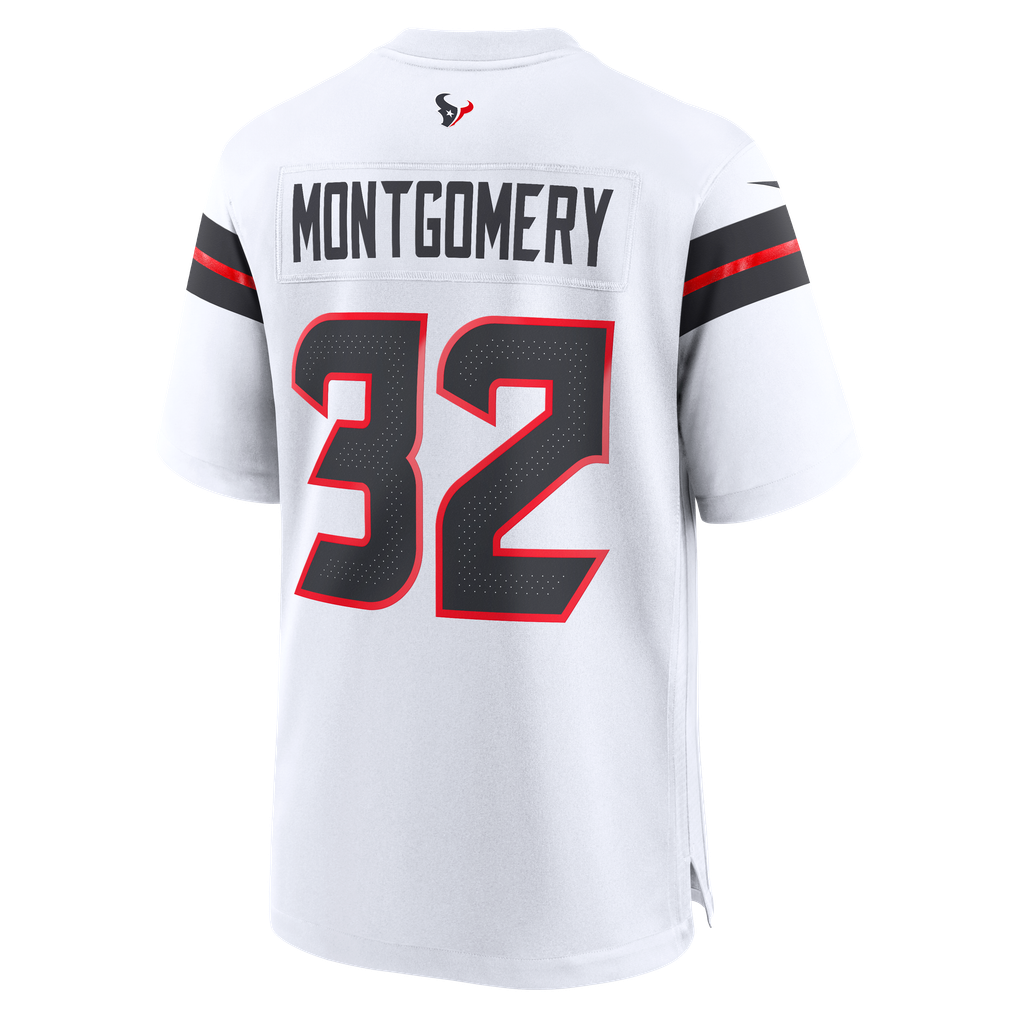 David Montgomery Houston Texans Nike Game Jersey - White