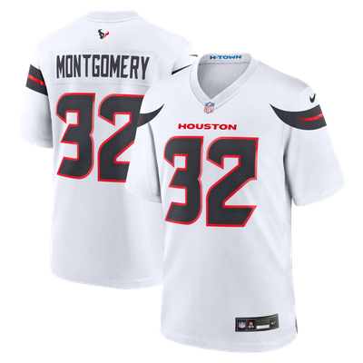 David Montgomery Houston Texans Nike Game Jersey - White