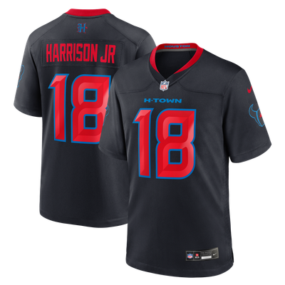 Marvin Harrison Jr. Houston Texans Nike Alternate Game Jersey - Navy