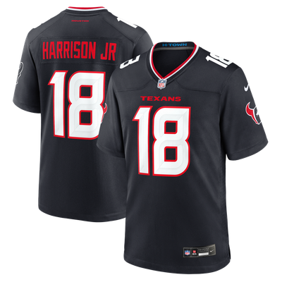 Marvin Harrison Jr. Houston Texans Nike Team Game Jersey - Navy
