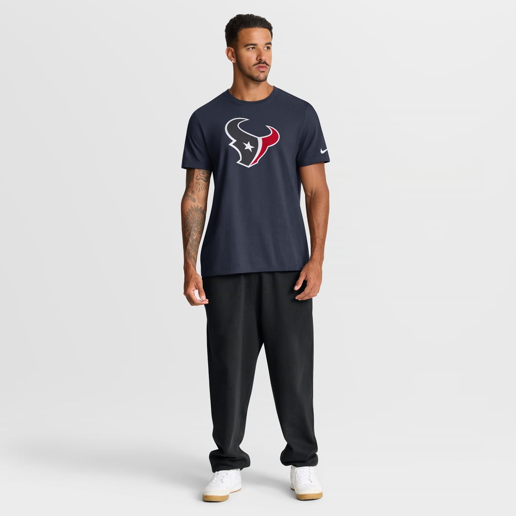 Houston Texans Nike Essential Logo T-Shirt - Navy