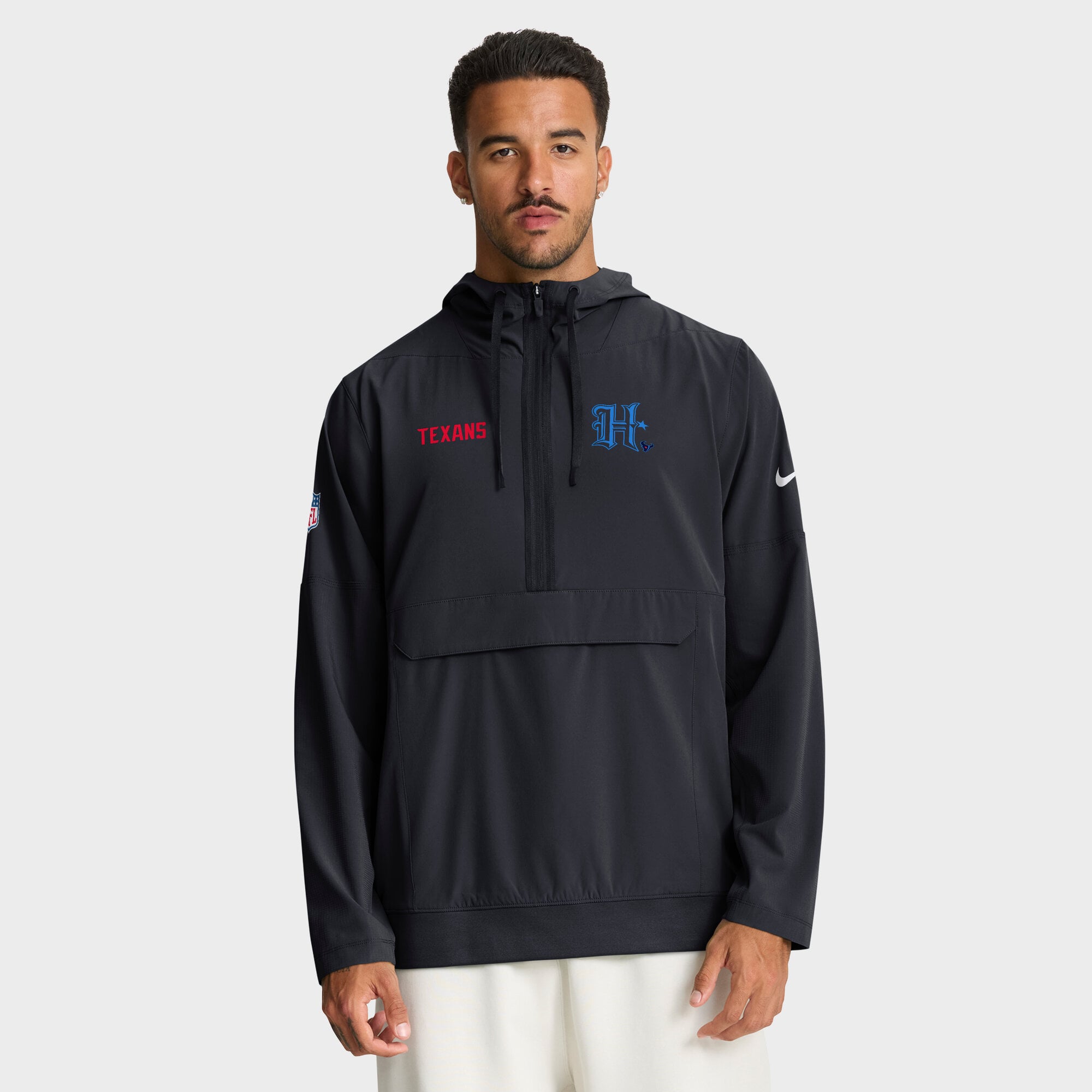 Houston Herren Tracksuit Set | Slim Fit Hoodie Mit Reißverschluss & Jogginghose