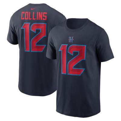 Nico Collins Houston Texans Nike Name & Number T-Shirt - Navy