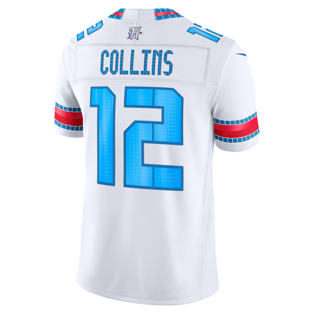 Men's Nike Nico Collins White Houston Texans 2026 Rivalries Collection ...
