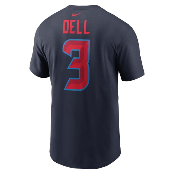 Maillot De Football Houston Texans Signé Tank Dell – Certificat D’authenticité Beckett