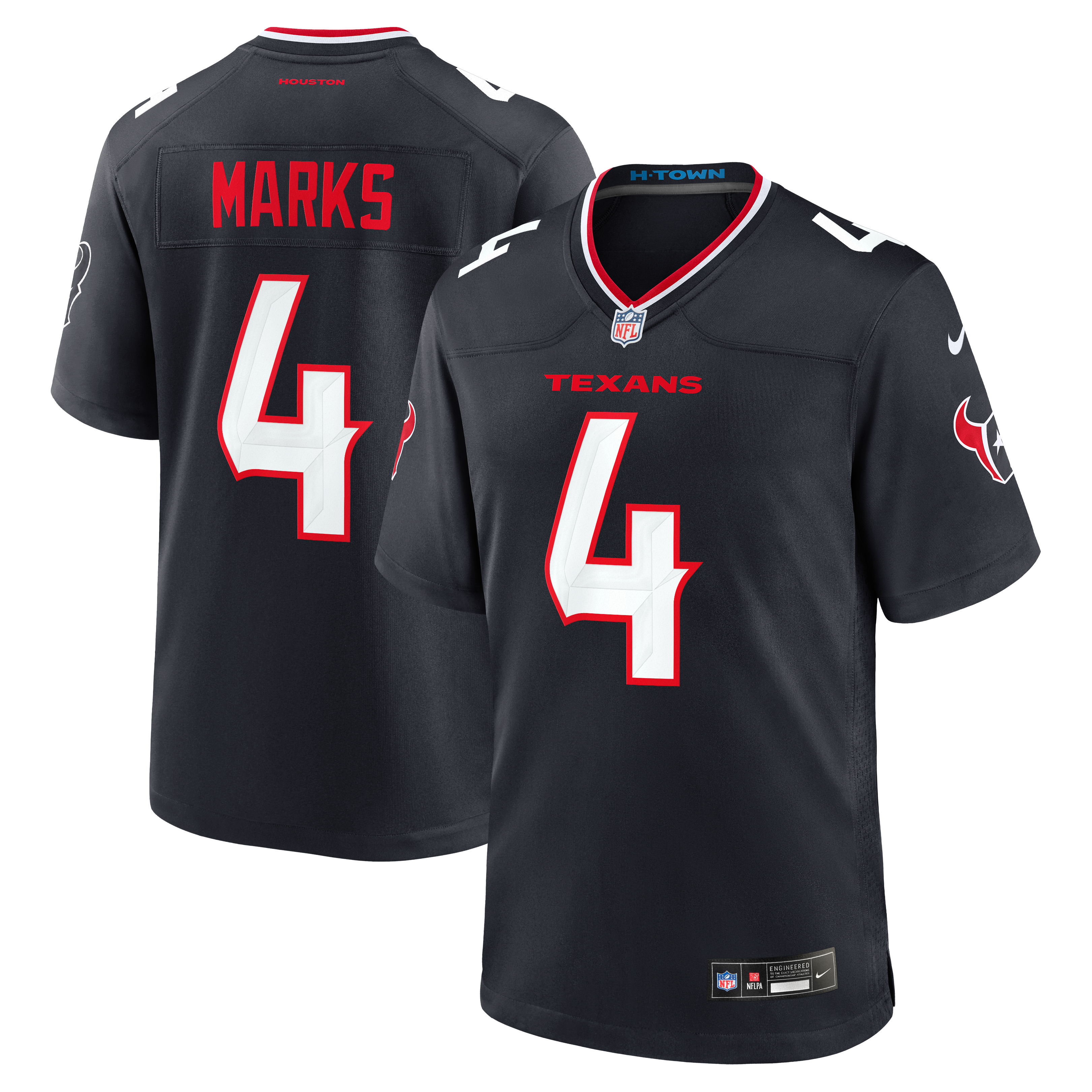 Woody Marks Houston Texans Team Game Jersey Navy