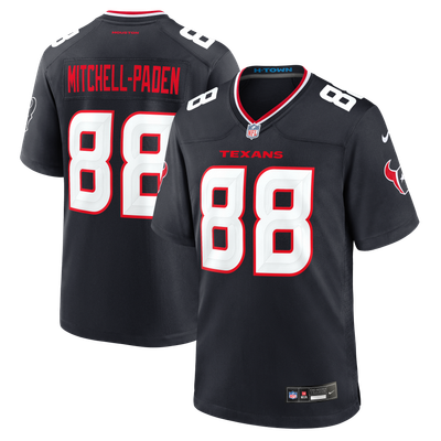 Zaire Mitchell-Paden Houston Texans Nike Team Game Jersey - Navy