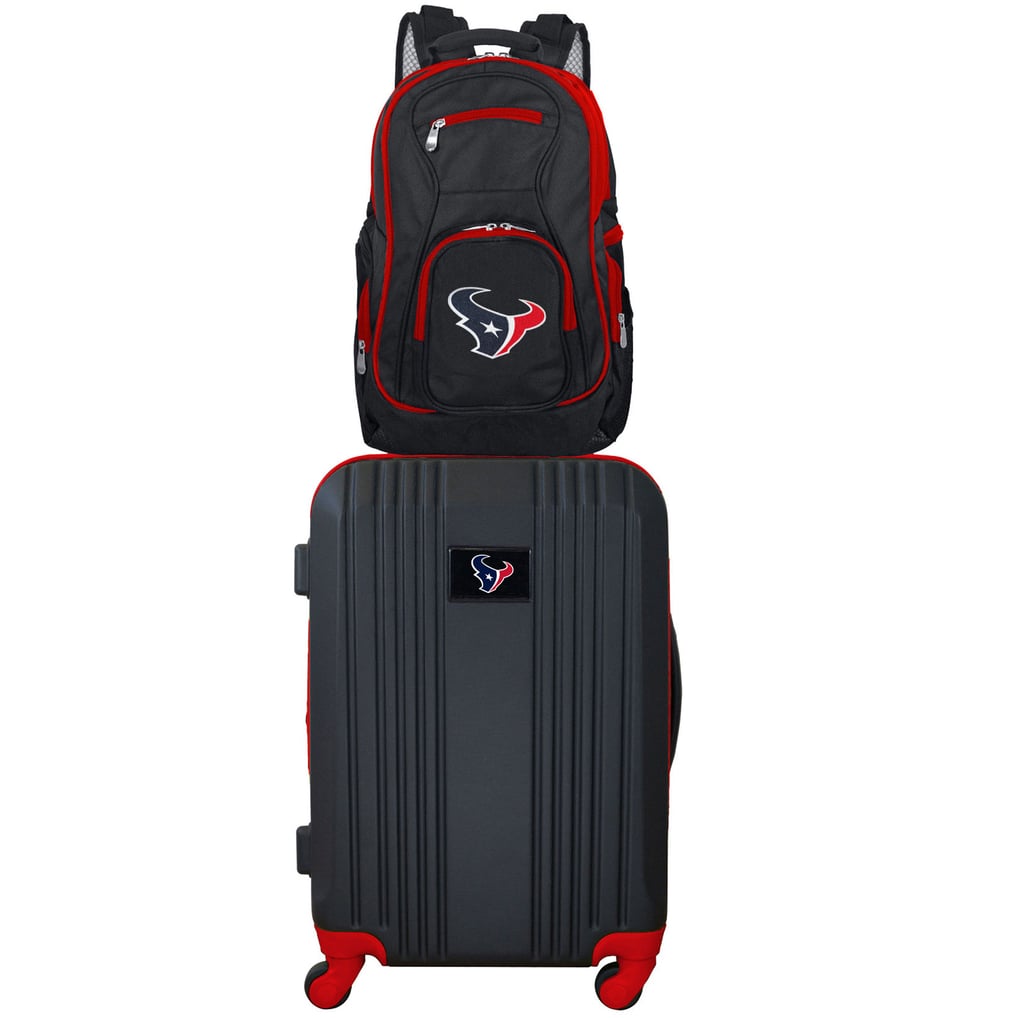 Houston Texans MOJO 2-Piece Backpack & Carry-On Luggage Set - Red