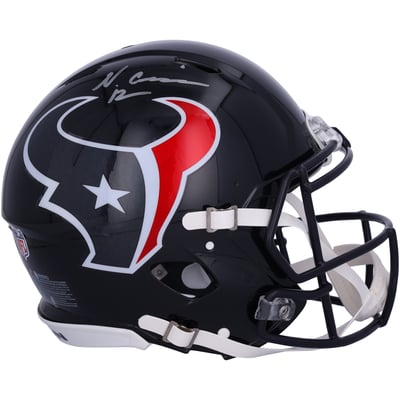 Nico Collins Houston Texans Autographed Fanatics Authentic Riddell Speed Authentic Helmet