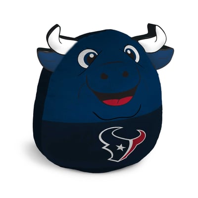 Houston Texans Pegasus Plushie Mascot Pillow with Features