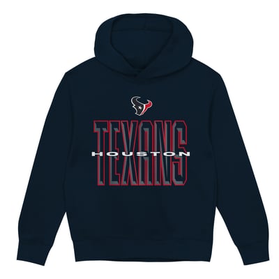 Houston Texans Outerstuff Preschool Field General Fleece Hoodie - Navy