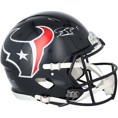 Reed Blankenship Houston Texans Autographed Fanatics Authentic Riddell Speed Authentic Helmet