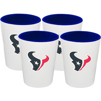 Houston Texans The Memory Company Four-Pack Ceramic Shot Glass Set