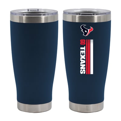 Houston Texans The Memory Company Let's Go 20oz. Stainless Steel Tumbler