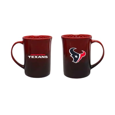 Houston Texans The Memory Company Two-Pack 15oz. Ceramic Ombre Mug Set
