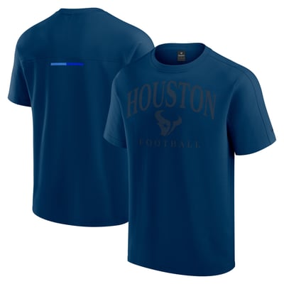 Houston Texans Fanatics Unisex Elements Flex Tri-Blend T-Shirt - Navy