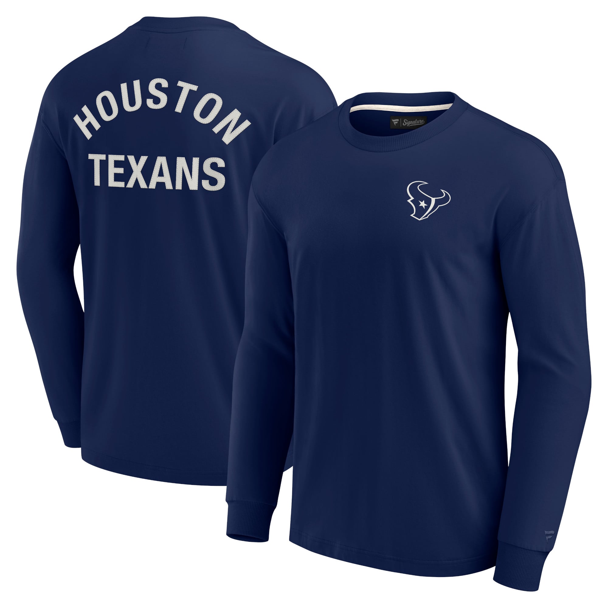 All out Long sleeve XLサイズ Unisex Fanatics Navy Houston Texans Elements Super Soft Long
