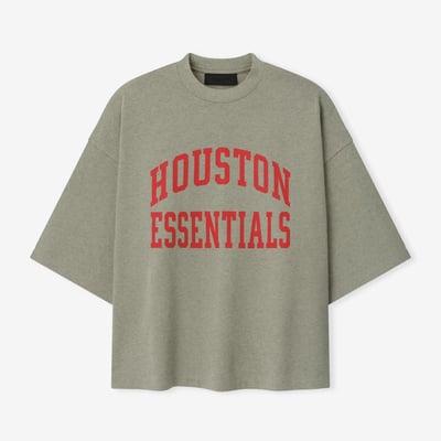 Houston Texans Fear of God x NFL Unisex Merch T-Shirt - Heather Gray