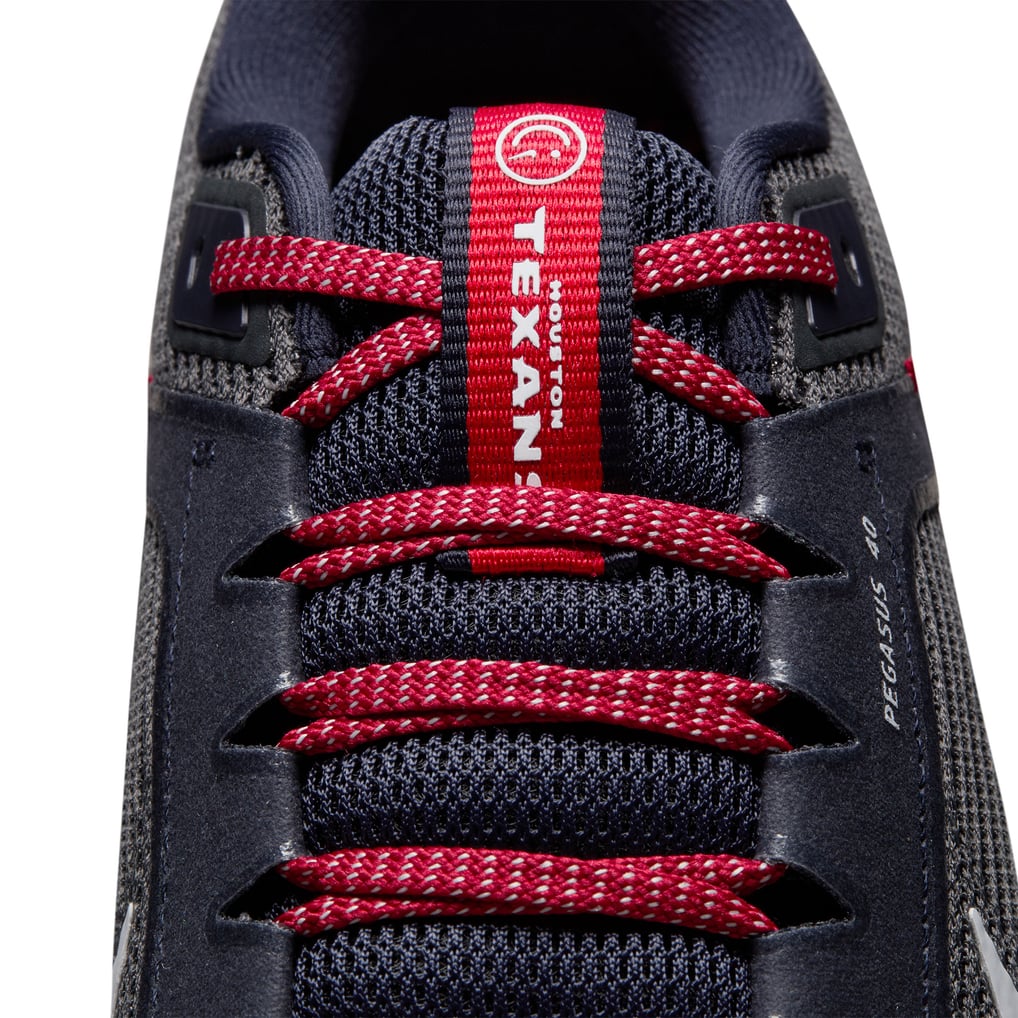 Unisex Houston Texans Nike Anthracite Zoom Pegasus 40 