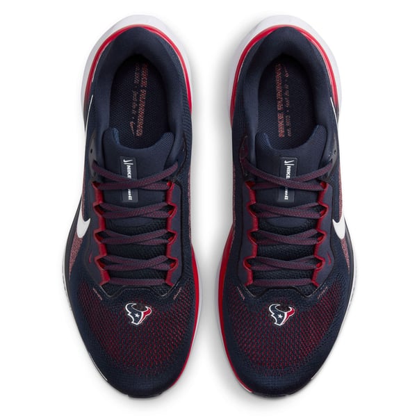 Unisex Nike Navy Houston Texans Zoom Pegasus 41 Running Shoes display picture 2
