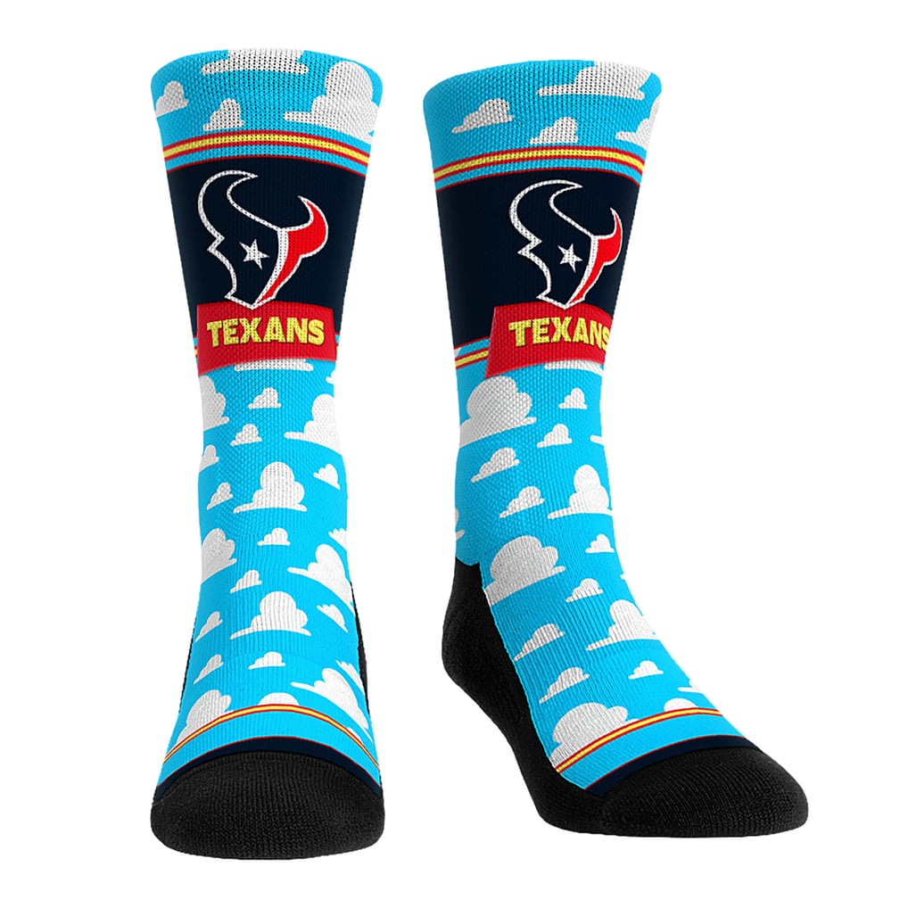 Unisex Rock Em Houston Texans Toy Story 3-Pack Crew Socks