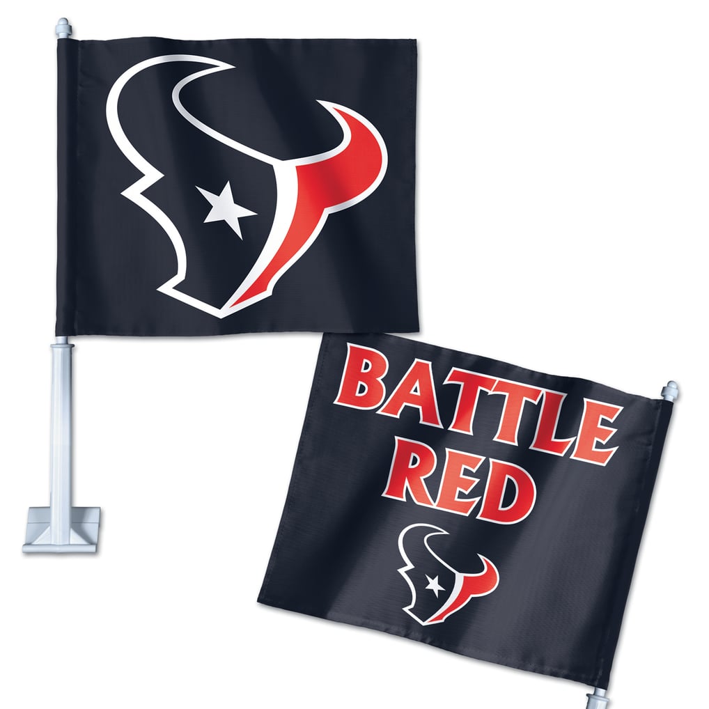 Houston Texans WinCraft Double-Sided Car Flag
