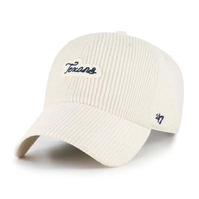 Houston Texans '47 Women's Rope Script Clean Up Adjustable Hat - Natural