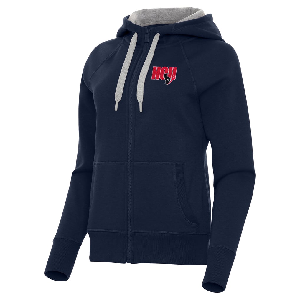 Nike ThermaFit Houston Texans Zip Up Hoodie Fleece
