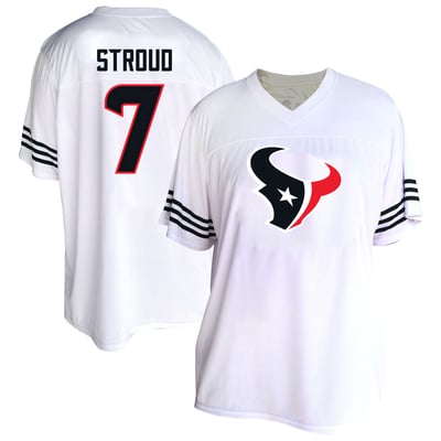 C.J. Stroud Houston Texans Fanatics Women's Plus Size Fashion Jersey - White