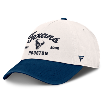  Houston Texans Fanatics Women's Manifest Adjustable Hat - Cream