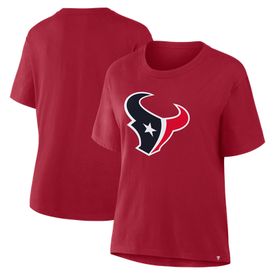 Houston Texans Fanatics Women's Essential Legacy T-Shirt - Red